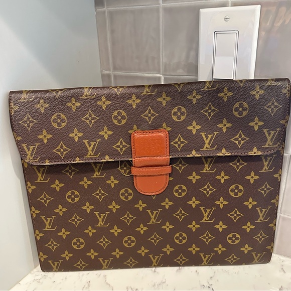 Authentic vintage Louis Vuitton document holder/ bag - Picture 1 of 13
